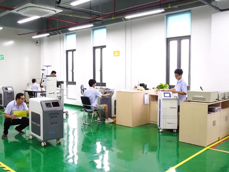 KHT final QC and software validation before shipment