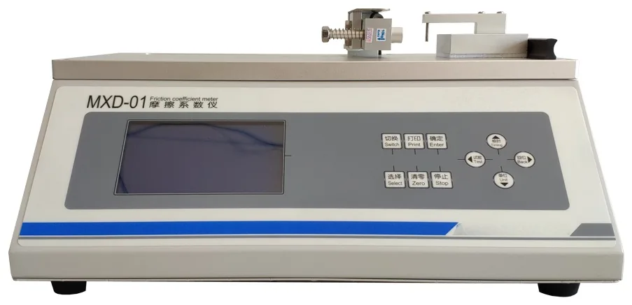 KHT MXD-01 entry-level coefficient of friction tester with LCD display and button controls